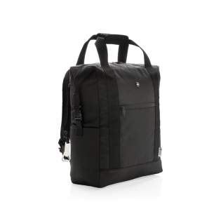 Sac isotherme en polyester 1680D et 600D, isolation en PEVA. Grand compartiment principal et poche frontale zippée, poignée renforcée et décapsuleur inclus.