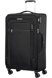 De Crosstrack serie van American Tourister bestaat uit lichtgewicht koffers die ondanks hun gewicht van perfecte kwaliteit zijn. De collectie is gemaakt van polyester dat zich kenmerkt als licht en erg sterk. In het ruime hoofdcompartiment, dat uitbreidbaar is middels een rits, is bagage gemakkelijk op te bergen en blijft de bagage op zijn plek dankzij twee inpakriemen. Je neemt de koffer gemakkelijk overal mee naar toe dankzij de vier soepele wielen, twee handvatten en de trekstang. Dankzij het geïntegreerde TSA-slot kun je zorgeloos reizen van en naar de VS.