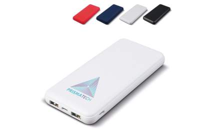 Deze powerbank uit de 'Elite' serie is de uitvoering met een capaciteit van 10.000mAh. Dit platte ontwerp is uitermate geschikt voor het on-the-go opladen van mobiele apparaten wanneer deze leeg zijn. De powerbank bevat twee USB-A poorten en een Type...