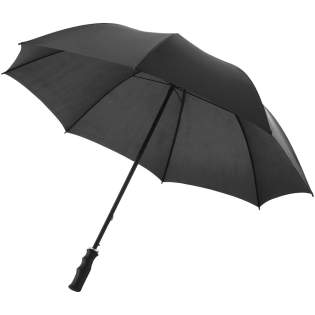 Le parapluie Barry n'est pas un best-seller pour rien. Ce parapluie de 23 pouces s'ouvre automatiquement en un seul clic. Il est fabriqué en polyester, un matériau durable qui permet de marcher sous la pluie sans se mouiller. En outre, le parapluie est doté d'un mât et de baleines en métal et d'une poignée en plastique. Le parapluie Barry offre de multiples possibilités pour placer un logo ou d'autres messages d'entreprise et est disponible en plusieurs couleurs.