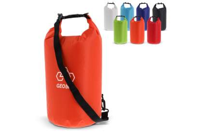 Waterproof duffel bag, ideal for the beach, on a boat or just for a stroll through the forest. Filled with air this bag stays afloat, ideal in emergencies. With the additional ring and carabiners this bag can easily be carried cross-body. Waterproof ...