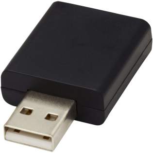 USB data blocker that prevents accidental data exchange when connecting a mobile device to a computer or public charging station. The item will block any data transfer while the device is being charged, preventing data from being stolen or malware being installed.