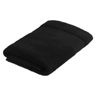 With these towels you can enjoy your well-deserved wellness moment to the utmost. An extravagant luxury with an ultra soft touch. Your logo will stand out beautifully on, above or below the band. 