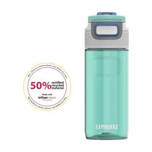 Durable water bottle made by Kambukka® • made from clear and odourless Tritan™ Renew - 50% certified recycled material • excellent quality • BPA-free • 3-in-1 lid with 2 drinking positions: just push to take a quick sip, or open it completely to drink just as comfortably as from a mug, without spilling • easy to clean thanks to Snapclean®: just pinch and pull to remove the inner, dishwasher-safe mechanism • universal lid: also fits on other Kambukka® drinking bottles • the lid is heat-resistant and dishwasher-safe • super handy grip • 100% leakproof • capacity 500 ml. STOCK AVAILABILITY: Up to 1000 pcs accessible within 10 working days plus standard lead-time. Subject to availability.