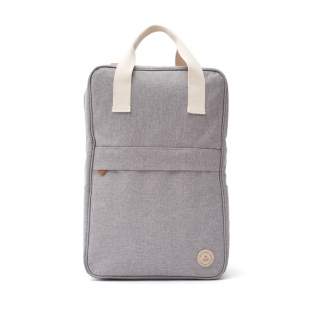 This cooler backpack is both modern in design and choice of material. A trendy backpack cooler, with one large cooler isolated part and many smaller pockets on the sides.