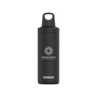 Bouteille thermos en acier inoxydable 18/8 durable et isolée sous vide de la marque Kambukka®. La partie supérieure du bouchon se dévisse facilement pour boire. La partie inférieure peut être retirée pour permettre le nettoyage ou pour ajouter des feuilles de menthe, des tranches de citron ou des glaçons. • Très pratique et facile à nettoyer à la main • excellente qualité • Sans BPA • garde les boissons chaudes jusqu'à 8 heures et fraîches jusqu'à 20 heures • couvercle universel : s'adapte également à d'autres bouteilles Kambukka® • le bouchon est résistant à la chaleur et passe au lave-vaisselle • base antidérapante • 100 % anti-fuite • capacité 500 ml.  REMARQUE : jusqu'à 1000 articles disponibles sous 10 jours ouvrés hors marquage, à l exception des réservations.