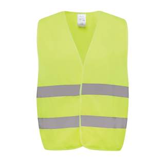 Unisex Klasse 2 hoog reflecterend veiligheidsvest dat is ontworpen voor personen met een lengte variërend van 164 tot 198 cm. Dit vest biedt voldoende ruimte voor grote decoraties aan zowel de voor- als achterkant, waardoor ze ideaal zijn voor professioneel gebruik waar zichtbaarheid van het grootste belang is. Het heeft een fluorescerende achtergrond in combinatie met reflecterende tape, wat zorgt voor naleving van de EN ISO 20471:2013+A1:2016-norm. Bovendien zijn de kledingstukken gemarkeerd met het CE-symbool om hun naleving van EU-Verordening 2016/425/EU te bevestigen, waardoor ze worden ingedeeld als Persoonlijke Beschermingsmiddelen Categorie II. Gemaakt met GRS-gecertificeerd gerecycled PET. Totale gerecyclede inhoud: 67% op basis van het totale gewicht van het artikel. GRS-certificering garandeert een volledig gecertificeerde toeleveringsketen van de gerecyclede materialen