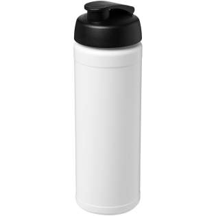 Single-wall sport bottle. Features a spill-proof lid with flip top. Volume capacity is 750 ml. Mix and match colours to create your perfect bottle. Contact customer service for additional colour options. Made in the UK.