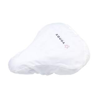 WoW! RPET seat cover (made from recycled PET bottles). More durable than seat covers produced from new plastic. By using this cover, your bicycle saddle will remain dry and protected.