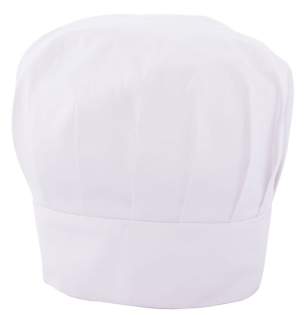 Feel like a real chef when wearing this chef’s hat. It doesn’t matter if you just want to play with ingredients or are a real chef, you look professional no matter what. Personalize your hat with a nice embroidery or imprint. With velcro adjuster.