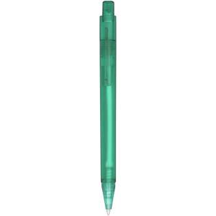 The Frosted Calypso ballpoint pen has trendy frosted colouredbarrels and a great branding area for your logo.