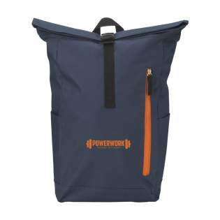 Robuster, praktischer Rucksack aus starkem 600D-Polyester mit wasserfester PVC-Innenseite, teilweise mit Nylon gefüttert. Der Rucksack hat ein großes Innenfach, ein Einsteckfach an beiden Seiten und ein großes Reißverschlussfach an der Vorderseite. Mit Schaumstoff an der Rückseite für mehr Tragekomfort, gepolsterten, verstellbaren Schultergurten und Trageschlaufe. Mit Trageschlaufe, Rollverschluss und praktischem Klicksystem. Der perfekte Rucksack für den täglichen Gebrauch. Fassungsvermögen: ca. 18 Liter.