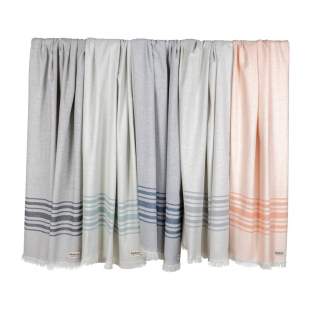 This lightweight, highly absorbent, sand-resistant, and quick dry towel is one of the best sustainable towels out there. Hammam towels are multifunctional: you can also use it as a picnic, baby blanket or as a yoga, beach, and gym towel. Even as a ta...