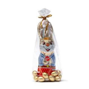 Big Chocolate Easter Bunny with Eggs Big Chocolate Easter Bunny with Eggs
