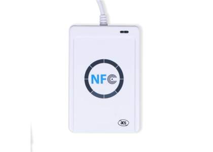 Deze NFC lezer/schrijver USB kan NFC tags uitlezen en beschrijven. Compatibel met alle moderne NFC Tags zoals bijvoorbeeld de NTAG203, NTAG 213 en de Ultralight chips. Is geschikt voor alle versies van Windows. De software voor dit toestel kan worden gedownload op: https://www.wakdev.com/en/apps/nfc-tools-pc-mac.html.