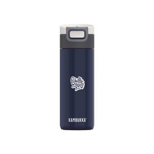 The ideal thermo bottle for when you’re on the go made by Kambukka® • excellent quality • beautiful design • handy size • vacuum insulated 18/8 RVS • BPA-free • keeps drinks hot for up to 9 hours and cold for up to 18 hours • 3-in-1 lid with 2 drinking positions: just press to take a quick sip, or open it completely to drink just as comfortably as from a mug, without spilling • easy to clean thanks to Snapclean®: just pinch and pull to remove the inner, dishwasher-safe mechanism • universal lid: also fits on other Kambukka® drinking bottles • the lid is heat-resistant and dishwasher-safe • non-slip base • 100% leakproof • capacity 500 ml. STOCK AVAILABILITY: Up to 1000 pcs accessible within 10 working days plus standard lead-time. Subject to availability.