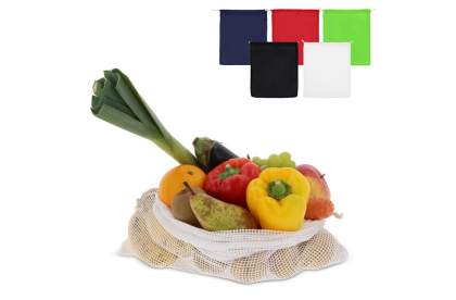 Reduceer het aantal plastic zakjes in de supermarkt door je eigen groente & fruit zakje te gebruiken. Dit katoenen tasje met net is uitermate geschikt voor groene en fruit. Gebruik het iedere keer weer en was het op lage temperaturen (krimp is mogeli...