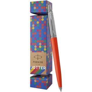 Het Parker-icoon, Jotter, is de voorkeurskeuze voor actieve schrijvers die overal pennen nodig hebben. Nu wordt dit iconische geschenk geleverd in een leuke crackergeschenkverpakking van Parker. Geleverd met gepatenteerde Quick Flow-balpenvulling. Exclusief ontwerp. 