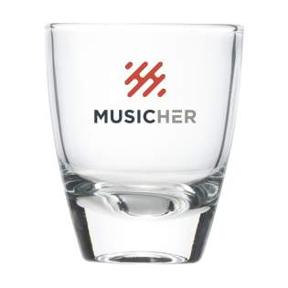 Shot glass in a classic design with a solid base. Capacity 50 ml. Made in Europe.