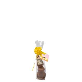 Hollow Easter Bunny Small in transparent foil and full colour printed card