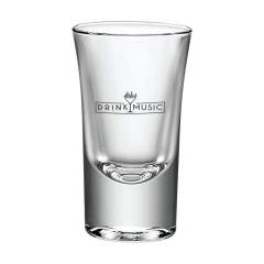 Shot glass in a classic design with a solid base. Capacity 34 ml. Made in Europe.