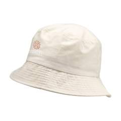 Bucket hat with modern look and comfortable fit. Made from 95% recycled cotton and 5% RPET. One size 59 cm. A stylish protection from the sun. This trendy fisherman's hat can be worn by anyone. GRS-certificated. Total recycled material 100%.