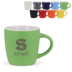 Mug made from ceramic. Available in multiple vibrant colours.