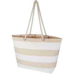 The Florida tote bag made from 100% GRS certified recycled cotton is the perfect bag for carrying all the essentials for a day at the beach or a casual outing. The cotton density of 270 g/m² cotton makes the bag sturdy, long-lasting and the rope hand...