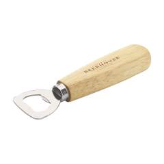 Ouvre-bouteille durable, avec manche en bois de hêtre. Conçu pour être facile à utiliser.