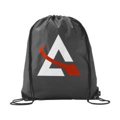 WoW! Backpack made from 210D RPET polyester. With drawstrings. GRS-certified. Total recycled material: 80%. Capacity approx. 8 litres.