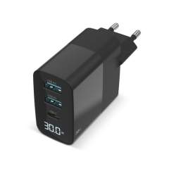 The 30W GaN Power Delivery Wall Charger with LED display is small, fast and powerful. Use the Wall Charger to quickly charge your devices such as your smartphone, tablet and accessories and check out the real-time Wattage on the built-in LED display.