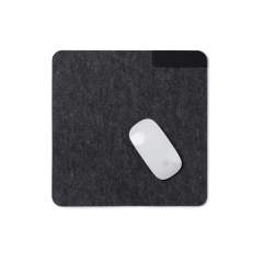 Mouse pad crafted from GRS recycled felt, showcasing a mélange effect. Ideal for the contemporary office, it features anti-slip dots on the reverse for stability. Certified by GRS (Global Recycled Standard), GRS certification guarantees that the entire supply chain of the recycled materials is certified. The total recycled content is based on the overall product weight. This product contains 95% GRS recycled felt.