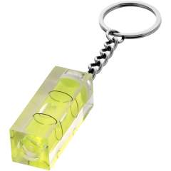 Spirit level keychain.