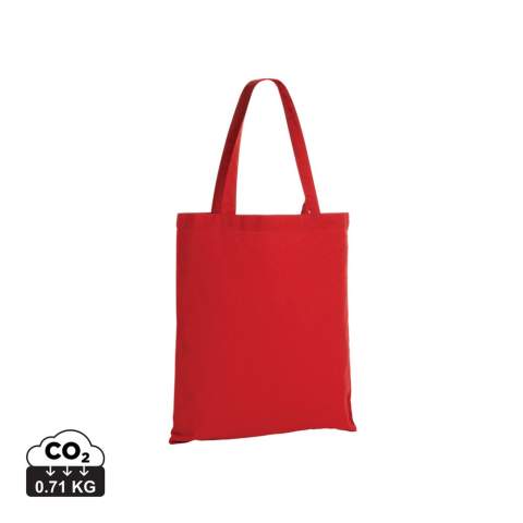 Tell a true story about sustainability and wear it with pride! This versatile 145g cotton totebag is embedded with AWARE™ tracer technology. With AWARE™, the use of genuine recycled fabric materials (70% rcotton and 30% rpet) and water reduction impact claims are guaranteed. Save water and use genuine recycled fabrics. If you choose this item you save between 465 and 531 litres of water, depending on the colour version. With the focus on water, 2% of proceeds of each Impact product sold will be donated to Water.org. Water savings are based on figures when compared to conventional fibre. This calculated indication is based on reliable LCA data as published by Textile Exchange in their Material Snapshots 2016.<br /><br />PVC free: true