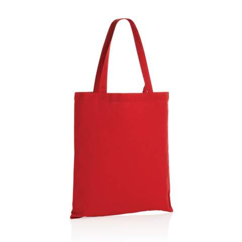 Racontez une histoire vraie sur la durabilité et portez-la avec fierté ! Ce totebag en coton recyclé de 145 g est doté de la technologie de traçabilité AWARE™. Avec AWARE™, l'utilisation de véritables matériaux en tissu recyclé (70 % de coton et 30 % de rPET) et les allégations d'impact sur la réduction de l'eau sont garanties. Économisez de l'eau et utilisez de véritables tissus recyclés. Si vous choisissez cet article, vous économisez 465 litres d'eau. 2% des recettes de chaque produit Impact vendu seront reversés à Water.org.  Le calcul d'économie d'eau est basé sur des données ACV fiables telles que publiées par Textile Exchange dans leurs Material Snapshots 2016.<br /><br />PVC free: true