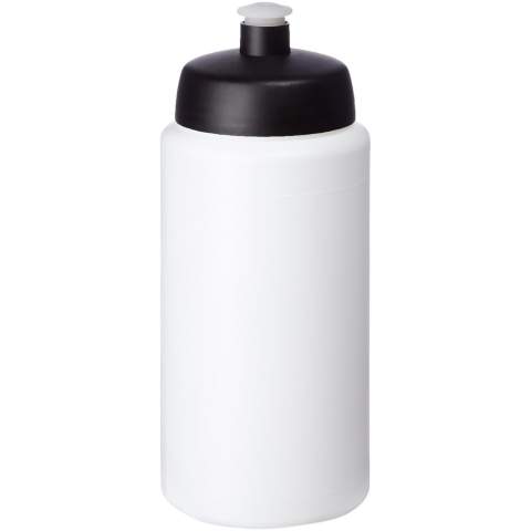 Bouteille de sport à simple paroi avec design intégré antidérapant pour les doigts. Dispose d’un couvercle anti-déversement avec bec à système de pression-traction. Capacité de 500 ml. Couleurs à mélanger et assortir pour créer la bouteille parfaite. Contactez-nous pour plus d'options de couleurs. Fabriqué au Royaume-Uni. Sans BPA. Conforme à la norme EN12875-1. Lavable au lave-vaisselle.