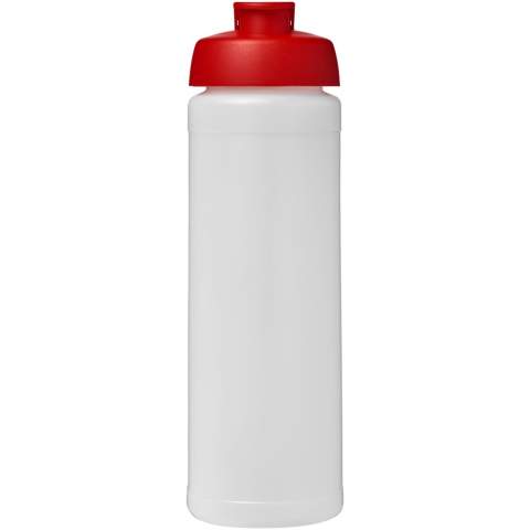 Single-wall sport bottle. Features a spill-proof lid with flip top. Volume capacity is 750 ml. Mix and match colours to create your perfect bottle. Contact customer service for additional colour options. Made in the UK. BPA-free. EN12875-1 compliant and dishwasher safe.