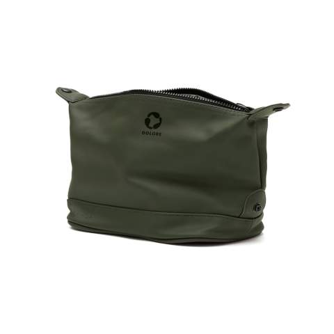 A toiletry bag that is not only practical and handy, but also minimalistic with a modern design. The bag is made of a water-repellent material, therefore you don't have to worry about its contents. The bag closes with a zipper and is ideal for traveling. Made of nubuck PU-Material which gives the bag its water-repellent properties.