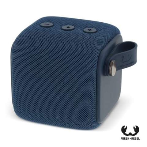 This small Bluetooth speaker is ideal for playing your music/audio on. Connect a second Rockbox Bold S speaker and maximize the sound. The speaker features durable fabric and is fully waterproof.