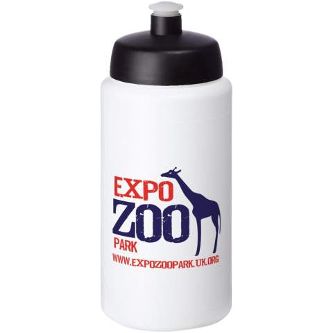 Bouteille de sport à simple paroi avec design intégré antidérapant pour les doigts. Dispose d’un couvercle anti-déversement avec bec à système de pression-traction. Capacité de 500 ml. Couleurs à mélanger et assortir pour créer la bouteille parfaite. Contactez-nous pour plus d'options de couleurs. Fabriqué au Royaume-Uni. Sans BPA. Conforme à la norme EN12875-1. Lavable au lave-vaisselle.