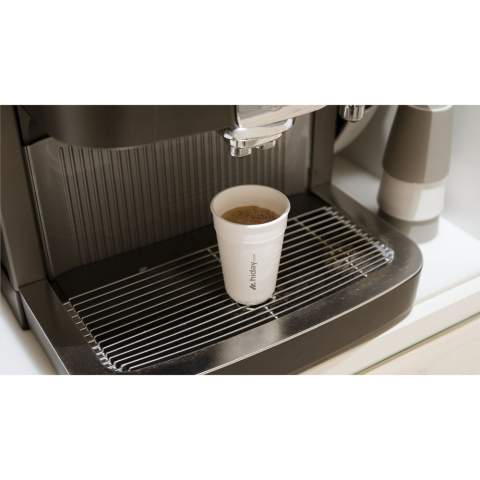 Wiederverwendbarer Kaffeebecher von Mepal. Hergestellt aus 100% recyclebarem, robustem PP. Stapelbar und spülmaschinenfest. Hervorragend geeignet als Standard-Mehrwegbecher für die Kaffeemaschine. Die perfekte Alternative zum Einweg-Kaffeebecher. Made in Holland. Fassungsvermögen 165 ml.