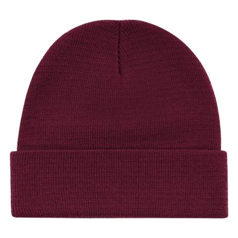 If you are looking for a hat made of recycled material, choose our 100% RPET knitted hat. Available in multiple colours.