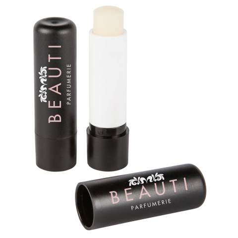 High quality lip balm in a case made of 80% recycled plastic. Does not contain mineral oils and wax. Dermatologically tested, not tested on animals and produced in Germany according to the European Cosmetics Regulation 1223/2009/EC.