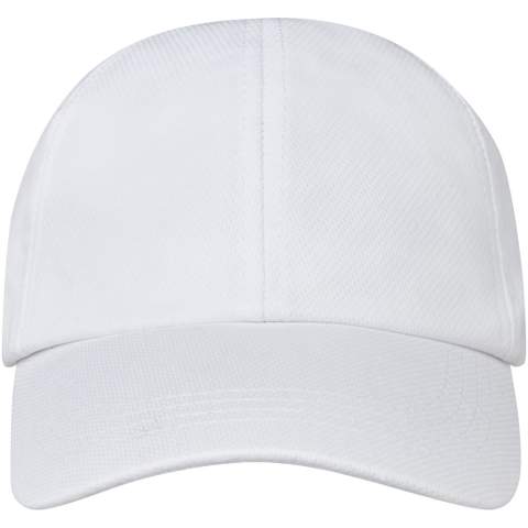 The Cerus 6 panel cool fit cap is crafted from mesh with a cool fit finish, 105 g/m² made of polyester. Designed for a comfortable fit with a head circumference of 58 cm, the metal buckle closure allows for easy, secure adjustments.