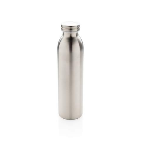 This copper vacuum insulated bottle is the perfect everyday bottle. Keeps your drinks hot for 8 hours and cold up to 24 hours. Perfect shape for personalisation with your logo and leakproof lid. Content: 600ml.<br /><br />HoursHot: 8<br />HoursCold: 24