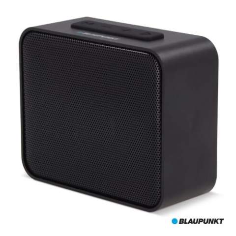 This 5 watt speaker with metal design brings a touch of elegance combined with exceptional sound quality. The subwoofer makes this a great eye-catcher.