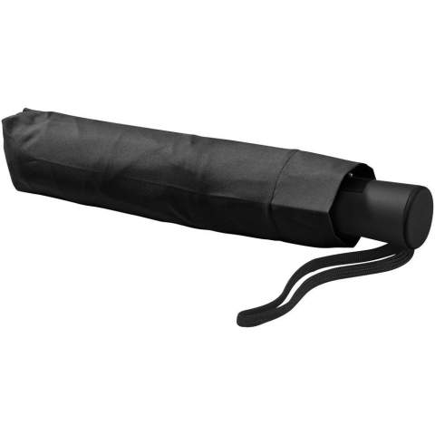 Le parapluie pliable Wali 21" semble petit et compact mais offre un excellent abri contre la pluie. Le parapluie est un parapluie à ouverture automatique, ce qui signifie qu'il s'ouvre en appuyant sur un bouton. De plus, le parapluie possède une armature en métal, des baleines flexibles en fibre de verre et une poignée en plastique robuste recouverte de caoutchouc pour une bonne prise en main. Livré avec une pochette qui protège le parapluie des dommages et le rend facile à ranger.