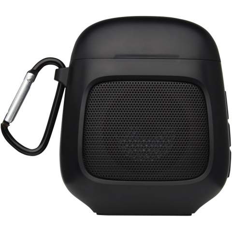 The Remix combines True Wireless earbuds with a Bluetooth® speaker. Once the earbuds are removed from the case they automatically power on and sync to each other. The carrying case also functions as a charging station for the earbuds, as well as a Bluetooth® speaker. The case can charge the earbuds from 0 to 100% four times on a single charge, and the earbuds can be used for at least 4 hours before re-charging is needed. The ergonomic design of the earbuds keeps them comfortably and securely in place when on the go. It takes approximately 2 hours to charge the earbuds and speaker from 0 to 100%. Both the earbuds and speaker have a built-in microphone and music controls for receiving or making phone calls. Bluetooth working range is 10 meters. Medium and Large eartips are included. Delivered in a premium gift box.