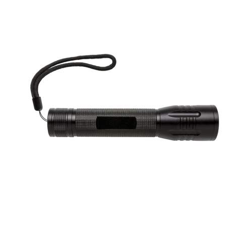 Super bright and strong 3W CREE torch perfect for longer performance. The aluminium torch has special CREE led’s that light up much brighter than regular LED lights for perfect exposure. Includes batteries for direct use. 100 lumen and working time of 15 hours. Made out of durable aluminium.<br /><br />Lightsource: Cree™ LED<br />LightsourceQty: 1