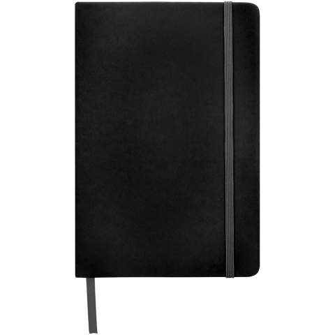 Le carnet Spectrum n'est pas seulement un élément essentiel du bureau, mais aussi une excellente occasion de promouvoir votre marque. Le carnet avec couverture en carton possède une couverture rigide et 96 feuilles lignées de 60 g/m², idéales pour noter des idées rapides ou de longues notes. Le format A5 est pratique car il se glisse facilement dans un sac.